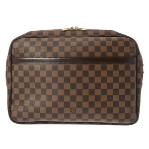 Louis Vuitton Damier Reporter Brown Canvas Shoulder Bag